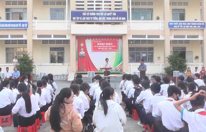 Thạnh Trị tổ chức kỳ thi tuyển chọn học sinh giỏi cấp huyện